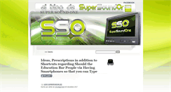Desktop Screenshot of blog.supersoundone.com